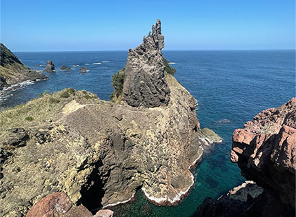 画像：島根半島　多古の石柱